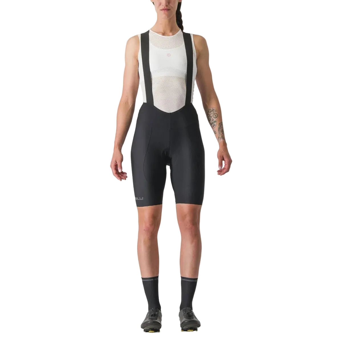 Salopette Estiva Donna Castelli Espresso Bibshort