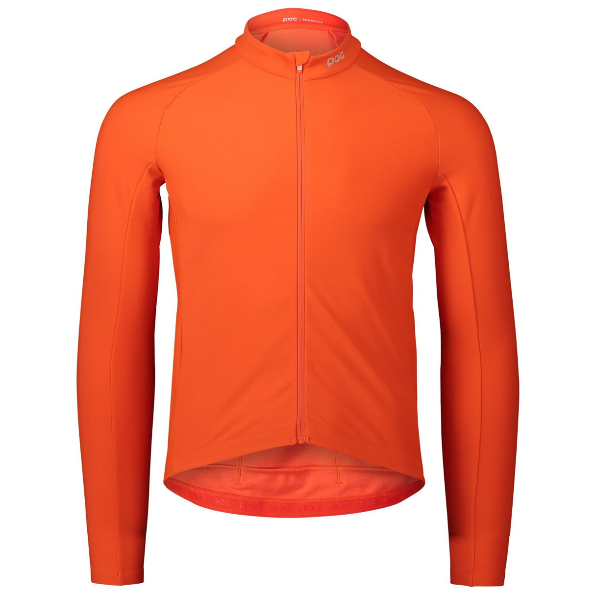 Radiant Jersey Zink Orange Long Sleeve Shirt