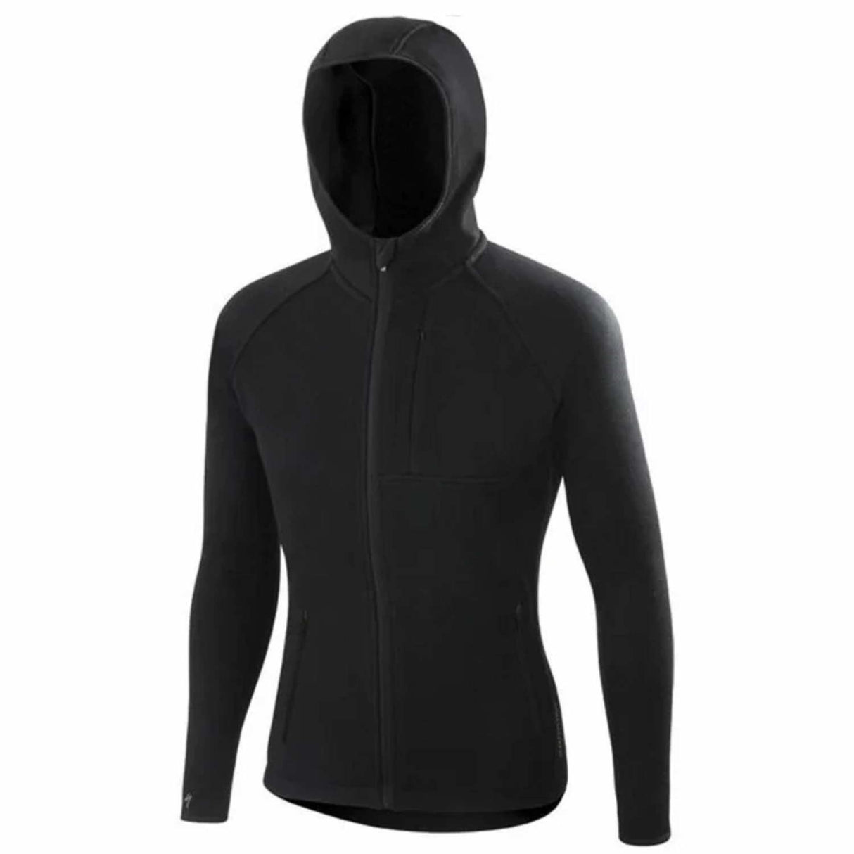 Giubbino Specialized Hoodie in lana e pile, termico, antivento e anti-acqua per l'inverno.