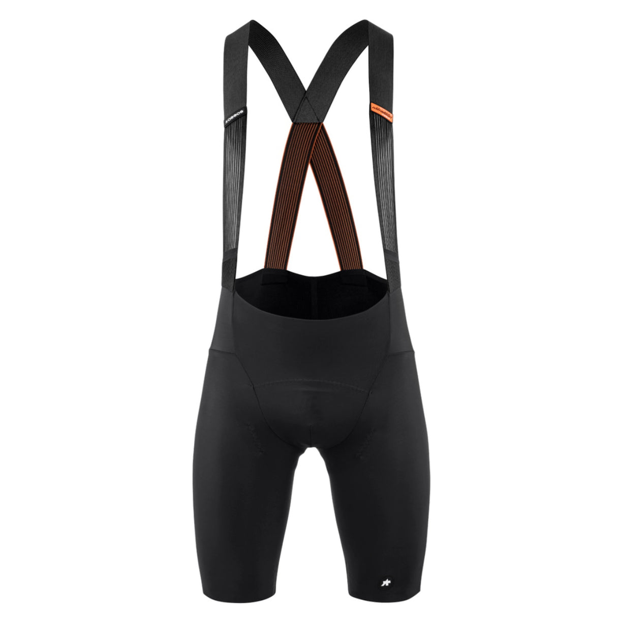 Salopette Assos Equipe RS Schtradivari S11 dettaglio orlo a taglio vivo.