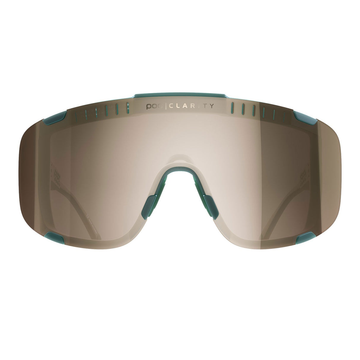 Occhiale Devour Glacial Moldanite Green Brown