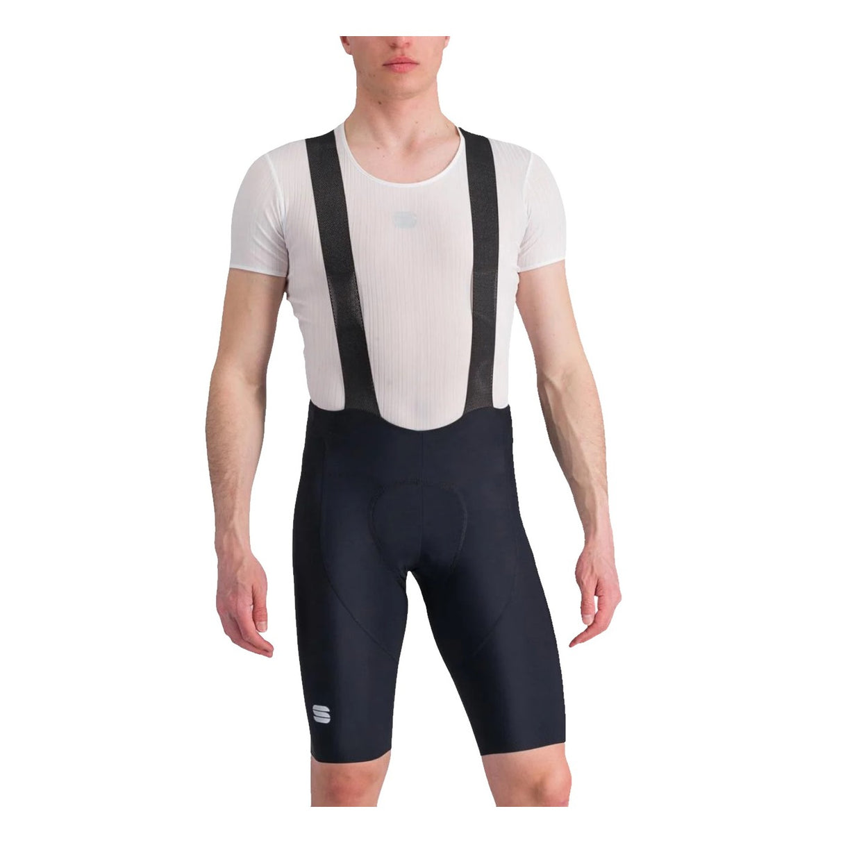 Men's Classic Bibshort Black Summer Overalls