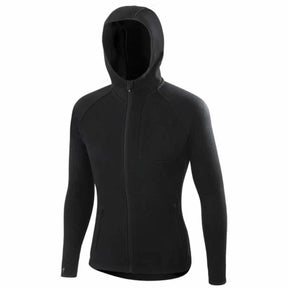 Giubbino Specialized Hoodie in lana e pile, termico, antivento e anti-acqua per l'inverno.