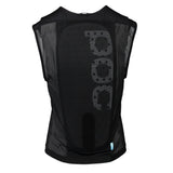 VPD Air Vest Slim Uranium Black Back Protector Vest with Spine Protection