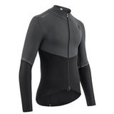 Giacca Assos Equipe RS Alleycat Shell Jacket S11 tessuto riflettente Silver Haze.