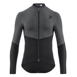 Giacca Assos Equipe RS Alleycat Shell Jacket S11 tessuto riflettente Silver Haze.