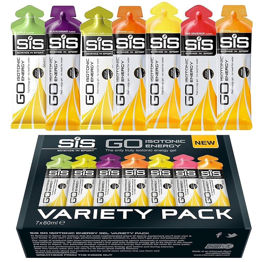 Go Energy Variety Pack 7 Isotonic Gels