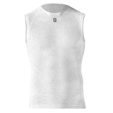 Maglia intima estiva Silverskin Primo senza maniche (smanicata) Pearl Grey, base layer tecnico per ciclismo e running.