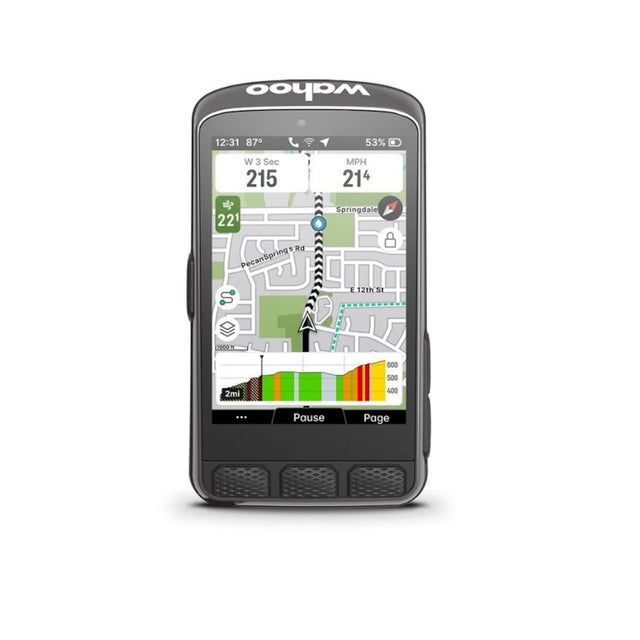 Ciclocomputer Wahoo ELEMNT ACE con schermo tattile e GPS dual-band