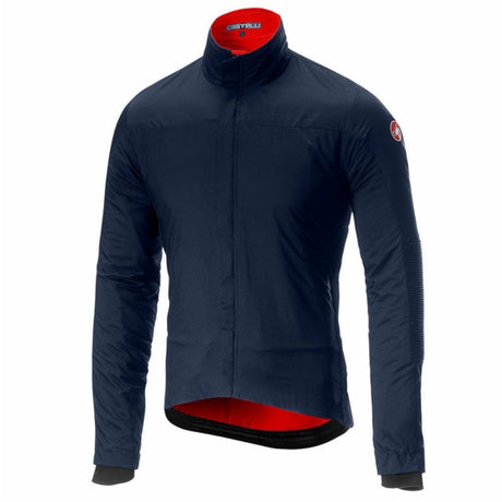 Giubbino Castelli Elemento Lite Jacket, isolamento in Polipropilene, leggero e altamente traspirante per ciclismo invernale.