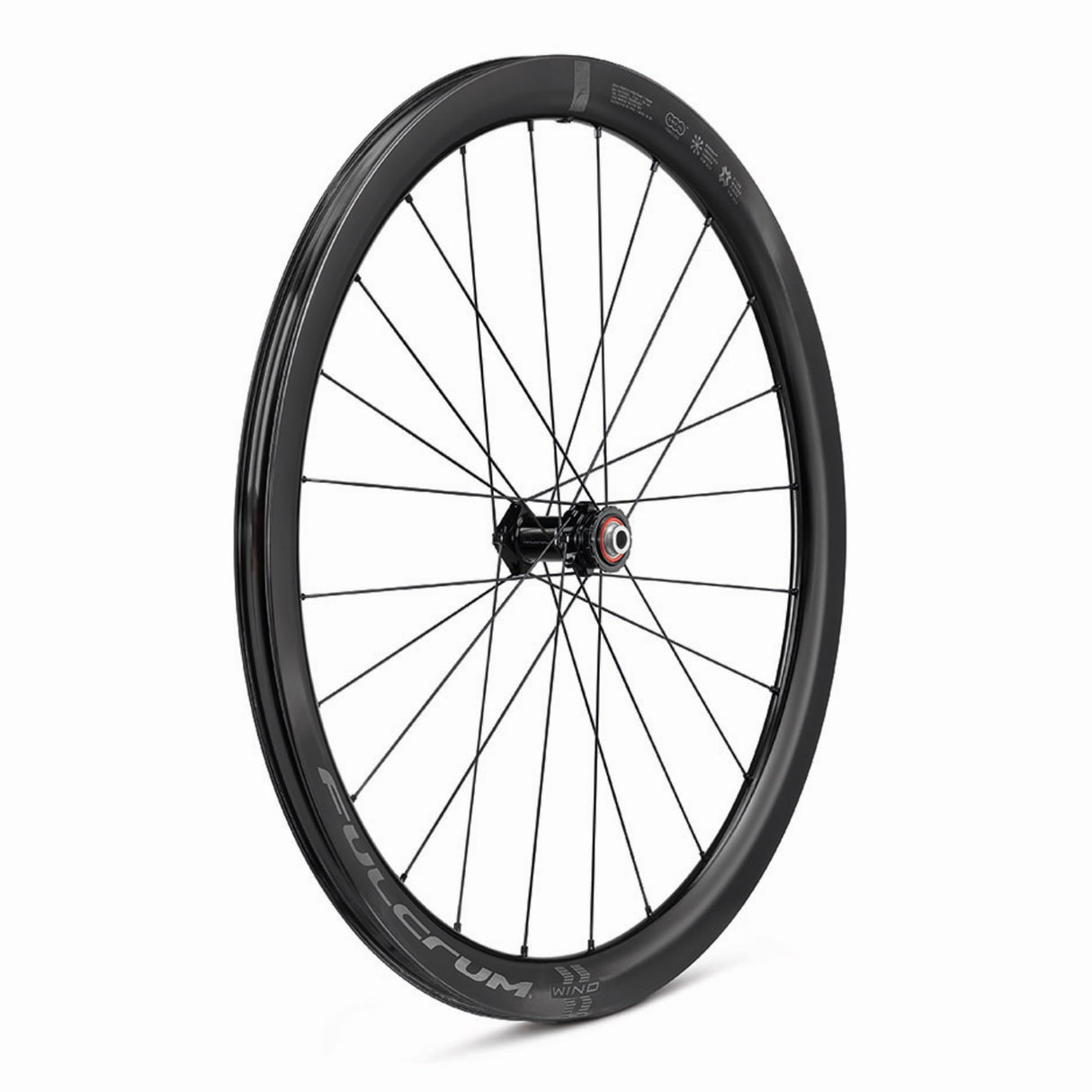 Ruote in carbonio Fulcrum Wind 42 DB per bici da corsa e gravel leggero (ASTM 2).