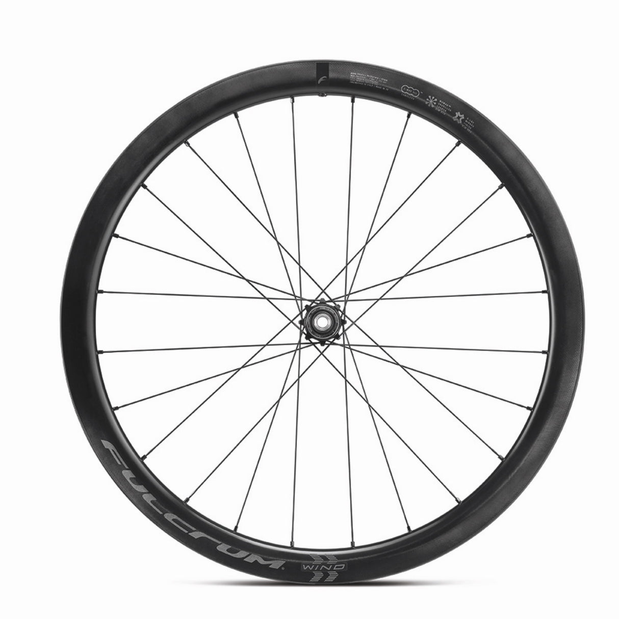 Ruote in carbonio Fulcrum Wind 42 DB per bici da corsa e gravel leggero (ASTM 2).