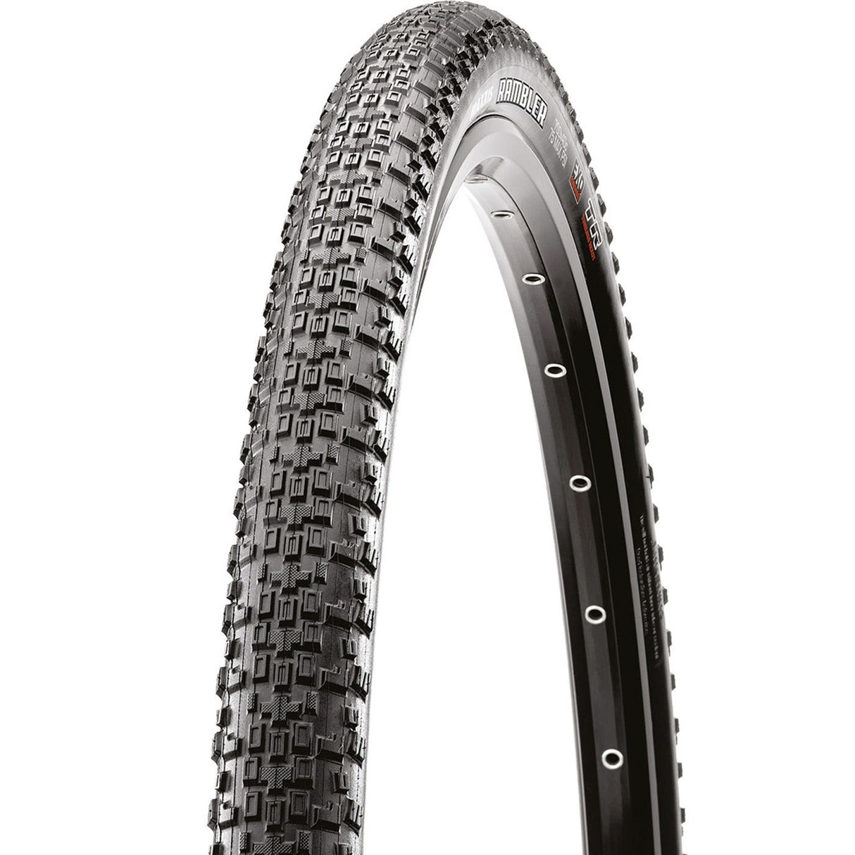 Copertone Gravel Maxxis Rambler EXO TR 120TPI dettaglio fianco rinforzato