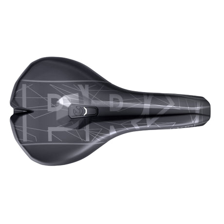 Sella PRO Stealth E dettaglio binari in acciaio inossidabile.