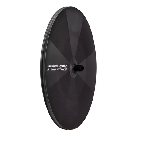 Ruota lenticolare Roval 321 Disc in carbonio 1k con cuscinetti CeramicSpeed per triathlon e cronometro.