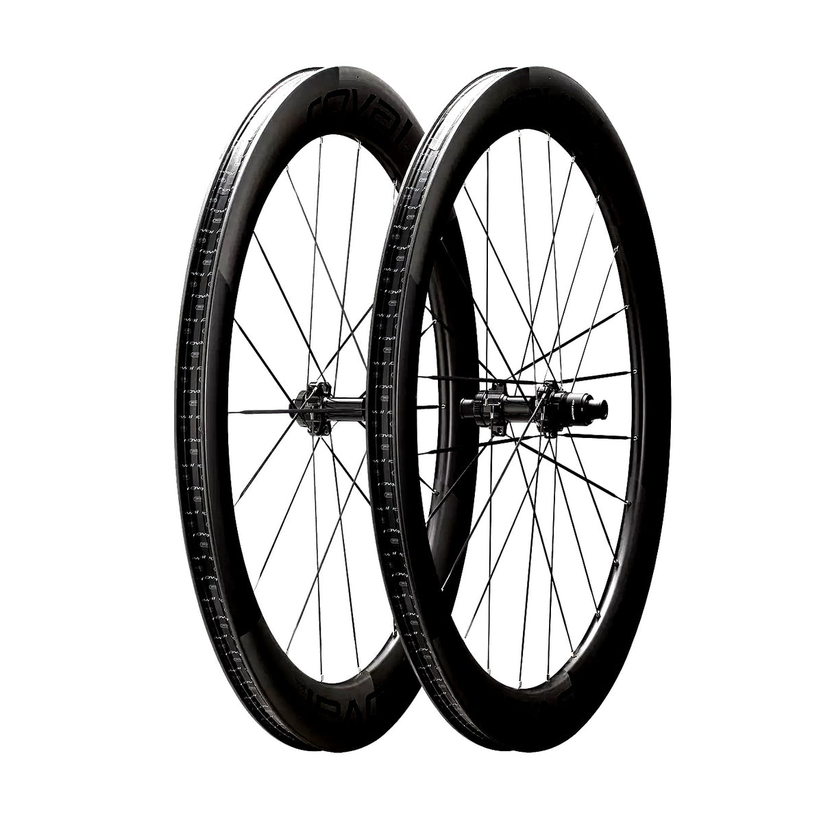 Ruote Roval Rapide CLX Sprint in carbonio con profili differenziati da 63mm e 58mm per sprint.