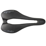 Sella Selle Italia SLR Boost TI 316 Superflow dettaglio binari titanio e foro centrale