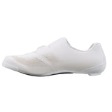 Scarpe Shimano RC703 dettaglio chiusura BOA e suola carbonio pianta larga